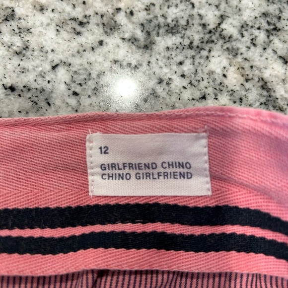Size 12 Gap pink girlfriend, Chino pants - Picture 3 of 11